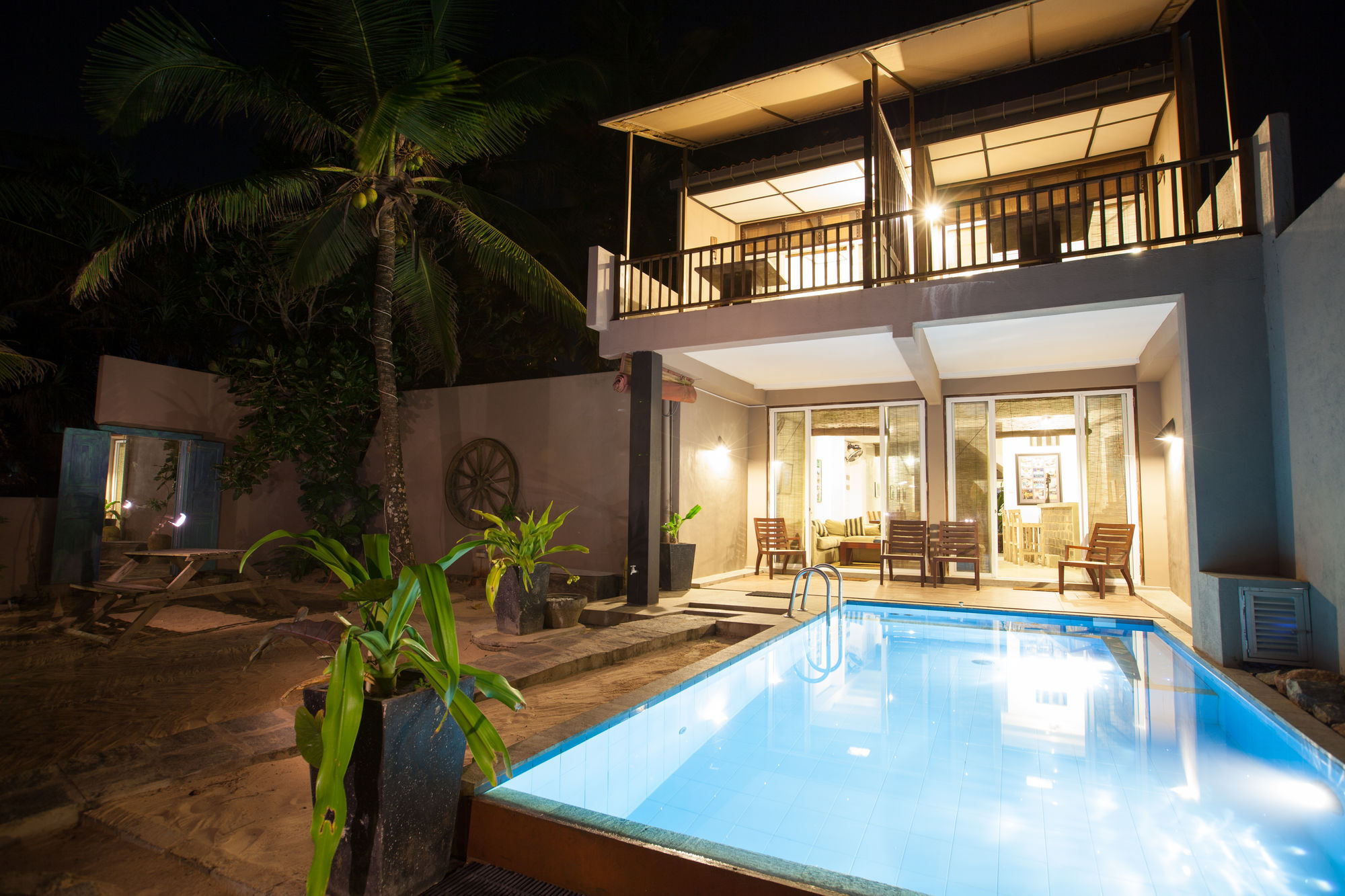 Hikks Villa Hikkaduwa Exteriér fotografie